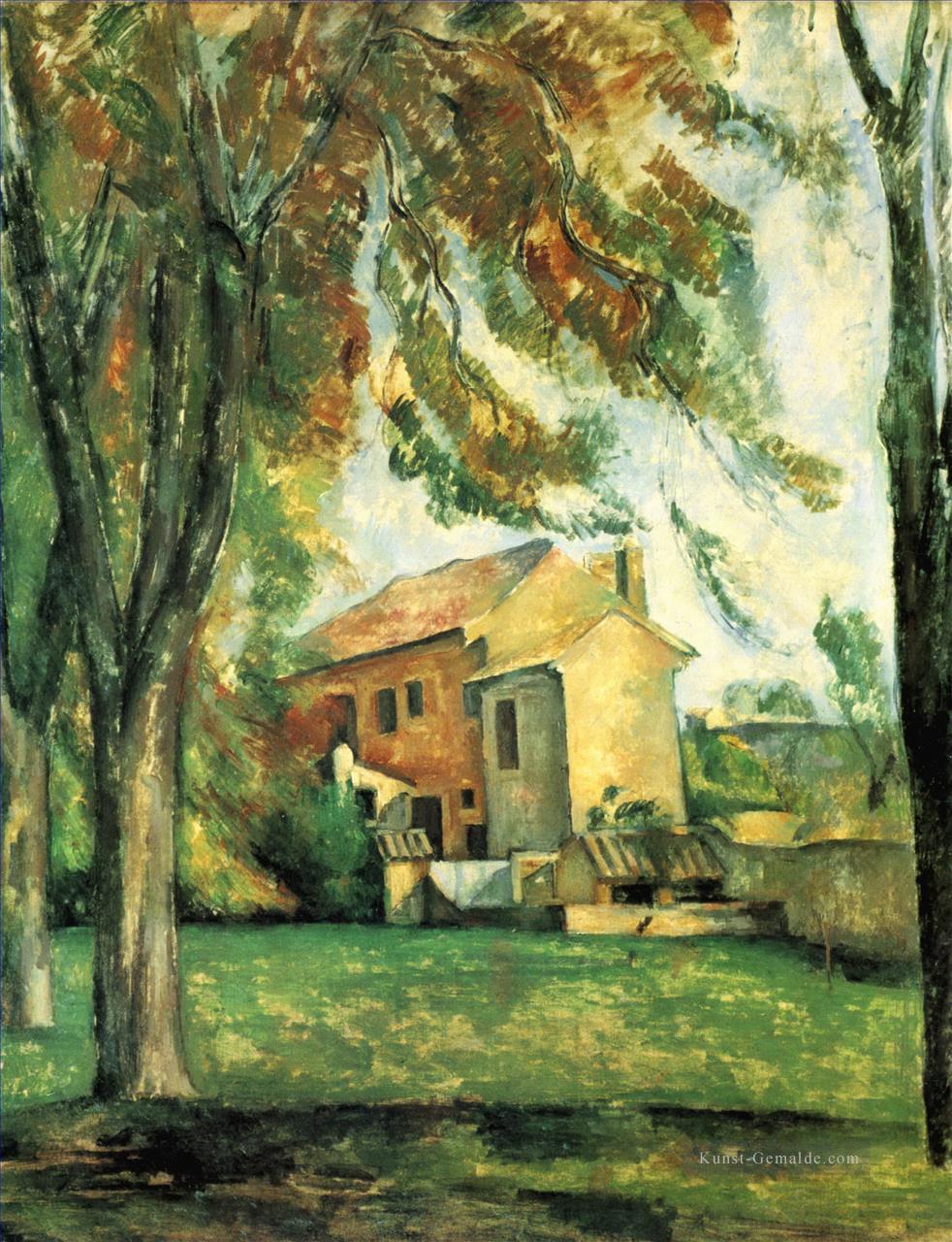 Der Teich des Jas de Bouffan Paul Cezanne Ölgemälde